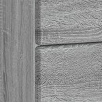 vidaXL Cabinet de chevet avec tiroir Sonoma gris 43 x 34 5 x 47 5 cm