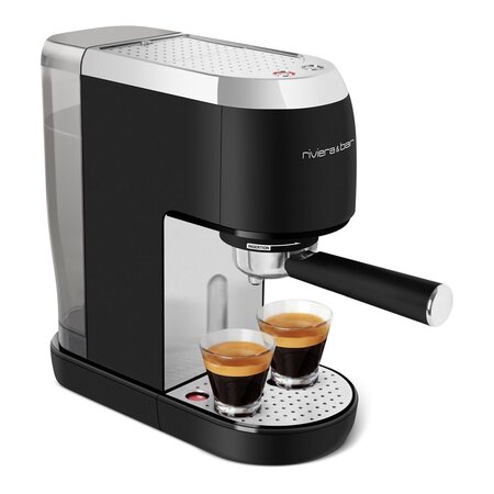 Riviera & Bar Machine à Expresso Compacte Inox Noir 1400W BCE290