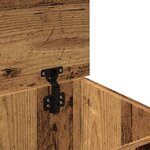 vidaXL Boîtes de rangement vieux bois 70x40x38 cm bois d'ingénierie