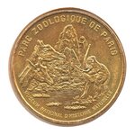 Mini médaille monnaie de paris 2007 - parc zoologique de paris