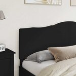 vidaXL Tête de lit Chêne noir 180 cm Bois d'ingénierie