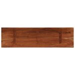 vidaXL Dessus de table 120x40x2 5cm rectangulaire bois massif récupéré