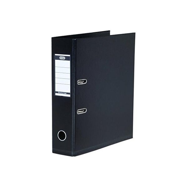 Classeur à levier 'Strong Line' A4 Dos de 80 mm Noir ELBA
