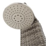 vidaXL Douche de jardin Grise 60x80x214 cm Poly Rattan