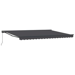 vidaXL Cadre d'auvent Anthracite 450 × 300 cm