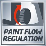 Einhell pistolet à peinture électrique tc-sy 600 s 600 w