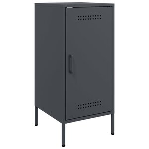 vidaXL Buffet anthracite 36x39x79 cm acier