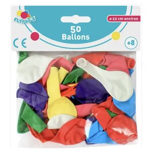 Ballons colores a gonfler