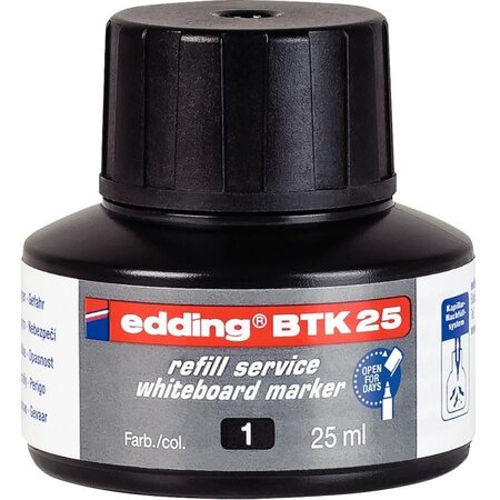 Recharge pour marqueur effaçable edding e28 - noir