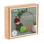 Kit DIY Ma Couronne de Succulentes