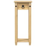 vidaXL Support pour plantes Corona 30x30x73 cm bois de pin massif