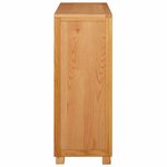 vidaXL Armoire avec étagère Marron 80 x 35 x 95 cm Bois d'ingénierie