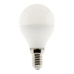 Ampoule LED sphérique E14 - 4.2W - Blanc chaud - 323 Lumen - 2700K - A+ - Zenitech
