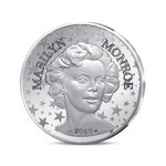 Marilyn Monroe  Monnaie de 10€ Argent