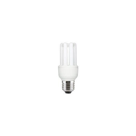 Ampoule Fluocompacte - 3 tubes – Culot E27 - 9W - 470 lumens - 2700K