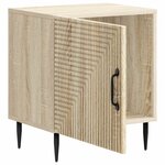 vidaXL Cabinet de chevet Chêne Sonoma 43 x 34 5 x 50 cm