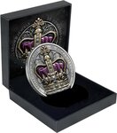 Pièce de monnaie en Argent 5 Dollars g 62.2 (2 oz) Millésime 2026 ST EDWARDS CROWN