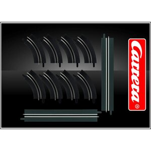 CARRERA 20061657 - GO!!! - KIT DE CONFIGURATION POUR VIRAGES À UNE SEULE VOIE / POUR LIGNES DROITES