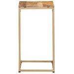 vidaXL Table d'appoint 35x45x65 cm bois de manguier massif