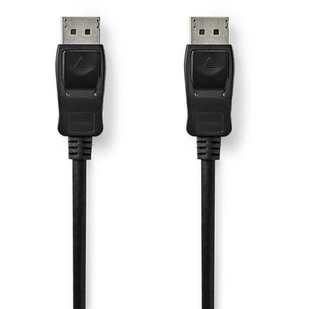 NEDIS DisplayPort 1.4 Cable - DisplayPort Male - DisplayPort Male - 3.00 m - Noir