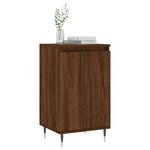 vidaXL Buffets 2 Pièces chêne marron 40x35x70 cm bois d'ingénierie