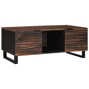vidaXL Table basse 100x54x40 cm Bois massif Mengou0026Bois d'ingénierie