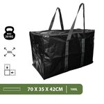 Pack and Move - Lot 16 Grands Sacs Déménagement  Rangement Et Transport Ultra Résistant - Réutilisable - Poignées Solides - 100L