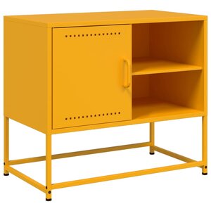 vidaXL Meuble TV anthracite 100 5x39x60 5 cm acier