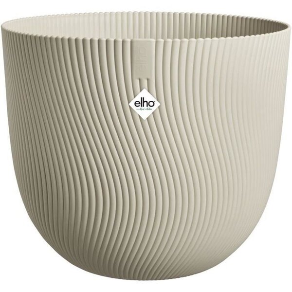 Pot de fleurs Sereh Rond 30 - Beige Ø 29.5 x hauteur 25 cm 100 recyclé