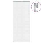 vidaXL Moustiquaire de porte à chaîne 90x220 cm aluminium
