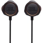 JBL Quantum 50 - Écouteurs gaming intra-auriculaires filaires avec curseur de volume et fonction de coupure du micro