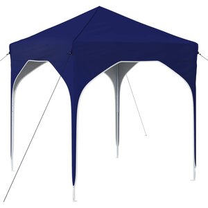 vidaXL Tente de fête pop-up 194 x 194 x 245 cm Bleu