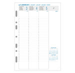 Organiseur Exatime 21 cuir Napoli (vachette) 230x190 mm Noir EXACOMPTA