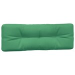 vidaXL Coussins de palette lot de 2 vert tissu