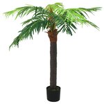 vidaXL Palmier Phoenix artificiel avec pot 190 cm Vert