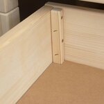 Tiroir de lit 90 x 200 BUDDY - bleu marine
