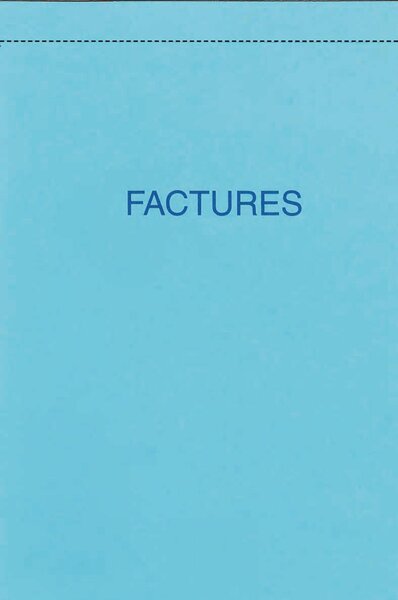 Bloc FACTURES 100 x 155 mm 50 Feuillets Dupli ELVE