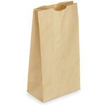 Sac kraft blanc sans poignées 18x34x11 cm (lot de 500)