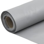 vidaXL Écran d'intimité de balcon gris 300x75 cm PVC