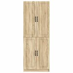vidaXL Ensemble de Meubles 2 Pièces Chêne Sonoma Bois d'ingénierie