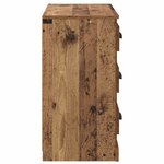 vidaXL Buffet Bois Ancien 70 x 35 5 x 67 5 cm Bois d'ingénierie