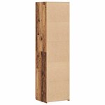 vidaXL Haut Armoire 2 Pièces Bois ancien 50 x 42 5 x 185 cm