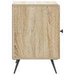 vidaXL Cabinet de chevet Chêne Sonoma 43 x 34 5 x 50 cm