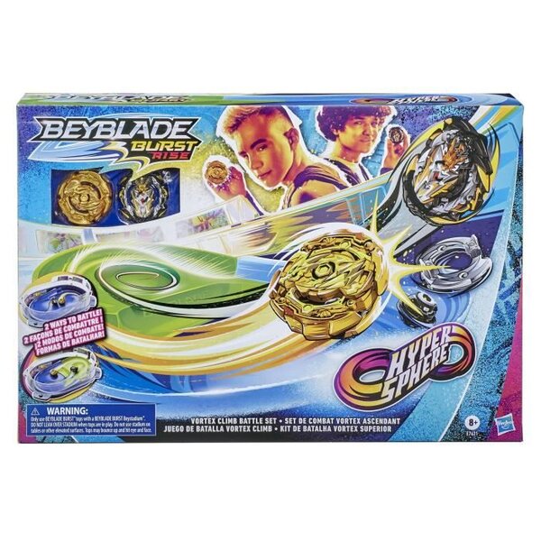 Beyblade Burst Rise – Arene Hypersphere Set de Combat Vortex Climb