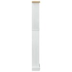 vidaXL Bibliothèque Blanc 46 x 20 x 170 cm Pin massif