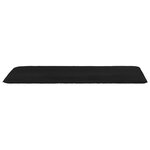 vidaXL Chaise longue pliable Tissu Oxford Noir