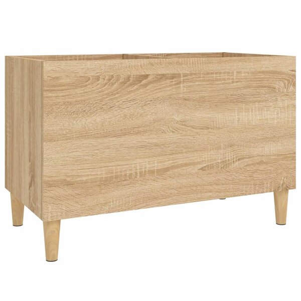 vidaXL Armoire à disques chêne sonoma 74 5x38x48 cm bois d'ingénierie