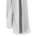 vidaXL Sculpture Argenté 10 x 16 x 49 cm Aluminium