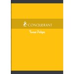 Cahier TP agrafé A4 96P 70g/90G seyes/uni coloris aléatoires CONQUÉRANT