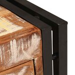 vidaXL Table d'appoint avec tiroir 30 x 30 x 40 cm Bois Recyclé Solide